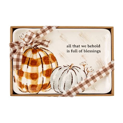 Mud Pie Mp 40700387 Small Pumpkin Platter Piper Lillies T Shoppe