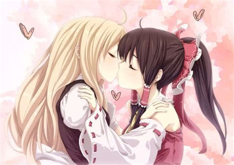 Anime Girls Kiss The Anime Showsthat I Like