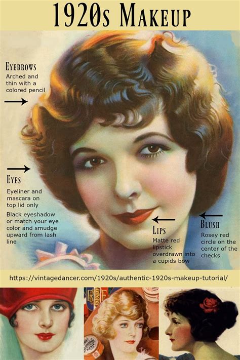1920s Makeup Guide How To Authentic Vintage 1920s Makeup For Day And