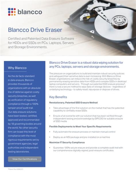 Blancco Drive Eraser Pdf