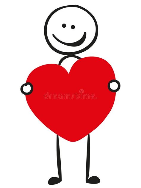 Stick Figure Love Stock Illustration Illustration Of Valentine 61455489