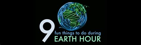 The earth hour is celebrated on the last saturday of march every year from 20:30 to 21:30 hours local time of each place. 9 fun things to do during Earth Hour today