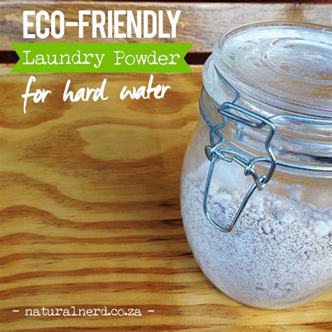 Companies sometimes label their products eco or environmentally friendly without them truly being so. Laundry Powder For Hard Water | Recipe | Diy laundry ...