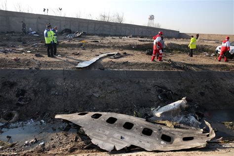 In Pictures Tehran Plane Crash Claims 63 Canadian Lives National