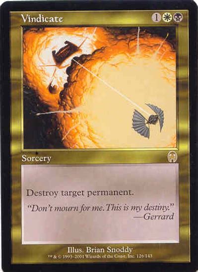 Reviews on the listing are for all sellers of 300 assorted magic: Magic the Gathering Apocalypse Single Vindicate - NEAR MINT (NM) | DA Card World
