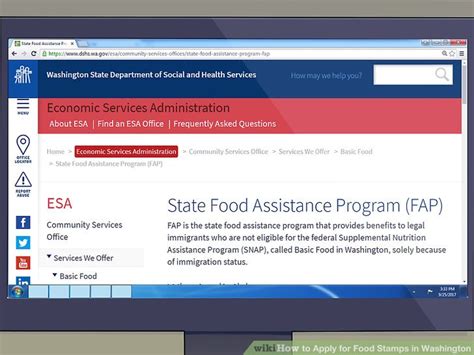 How To Apply For Food Stamps In Washington 15 Steps