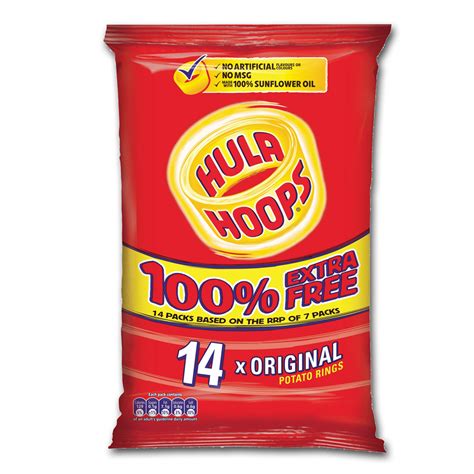 Hula Hoops Original 7pk 7 Free 175g Centra