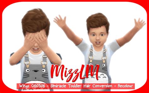 Mizzlm Wings Os0508 Simiracle Toddler Hair Conversion Recolour
