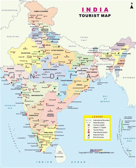 kaart van india