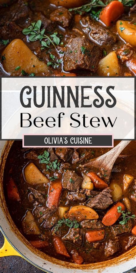 Guinness Beef Stew Recipe Irish Stew Olivia S Cuisine Artofit