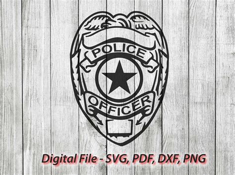 texas police badge svg