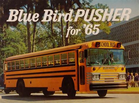 1965 Blue Bird Re School Bus Brochure Tn Bus Man Flickr