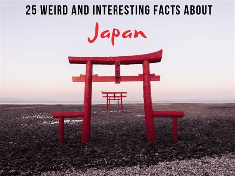 25 Weird And Interesting Facts About Japan