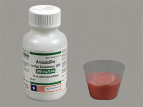Rx Item Amoxicillin Trihydrate 400mg5ml 75 Ml Suspension By