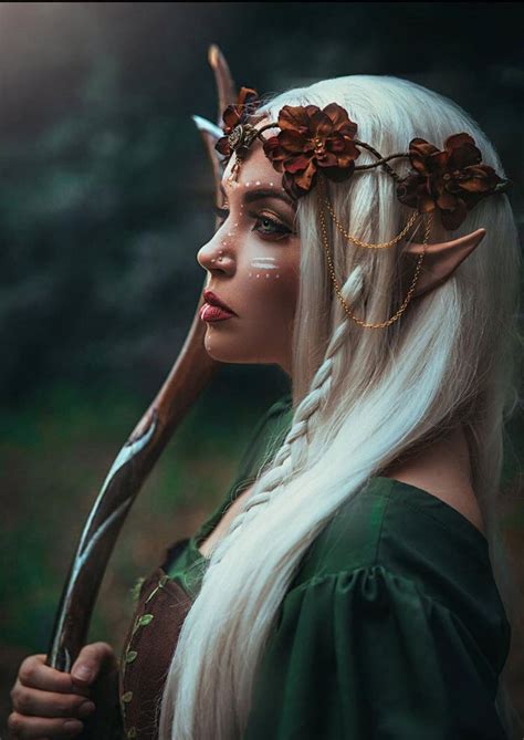 Elven Cosplay Woodland Elven Crown Halloween Costume Etsy In 2020 Elf Cosplay Female Elf