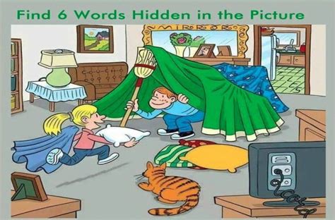 Be careful, not all the words you see, really are. People are Having a Hard Time Finding the 6 Words Cleverly ...