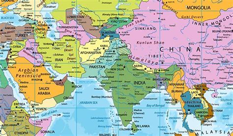 Is Pakistan Part Of The Middle East Worldatlas