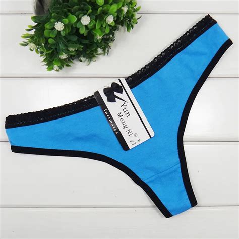 Sexy Stock Promotional Cheap Cotton Mature Women Daily Tiny Thongs Buy Tiny Thongssexy Daily
