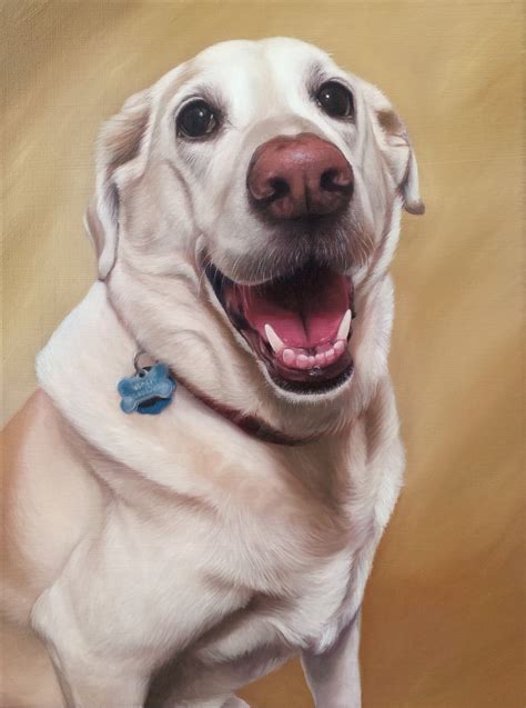 Custom Pet Portrait Oil Painting Dog Portrait Pet Painting
