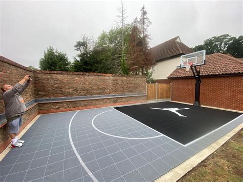 Game Courts Uk Sport Court Home Basketball Courts Hexacourt Uk