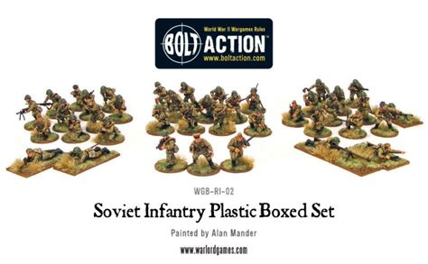 Warlord Games 28mm Bolt Action Wwii Soviet Red Army Infantry 40