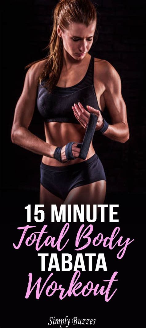 Minute Total Body Tabata Workout Tabata Workouts Hiit Workouts With Weights Full Body