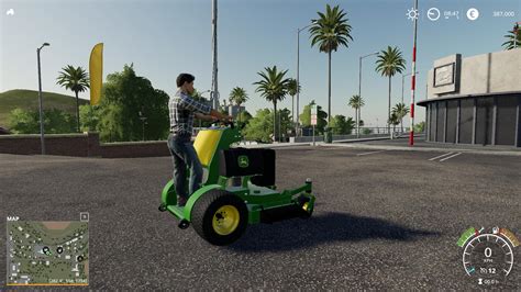 John Deere Stand On Mower V10 Fs19 Landwirtschafts Simulator 19 Mods