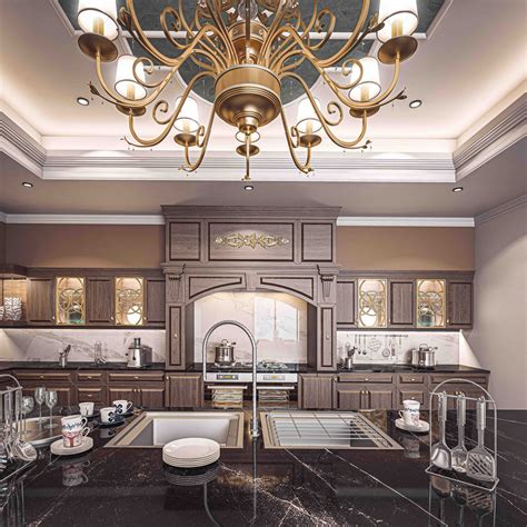 Classic Kitchen Design Dubai Abdullah Saeed