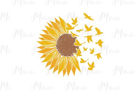 Sunflower SVG Bundle. (676756) | Cut Files | Design Bundles