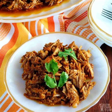 Drizzle over salad and enjoy! Low Carb Keto Pulled Pork Recipe | Low Carb Yum