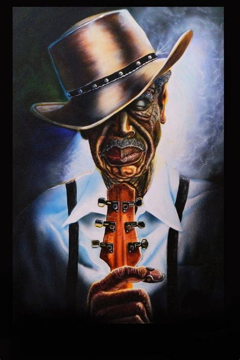 Blues Art Blues Print Blues Poster Blues Man Painting Etsy