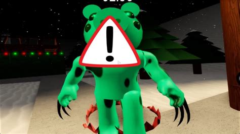 Dinopiggy Jumpscare In Winter Holiday Map Roblox Piggy YouTube