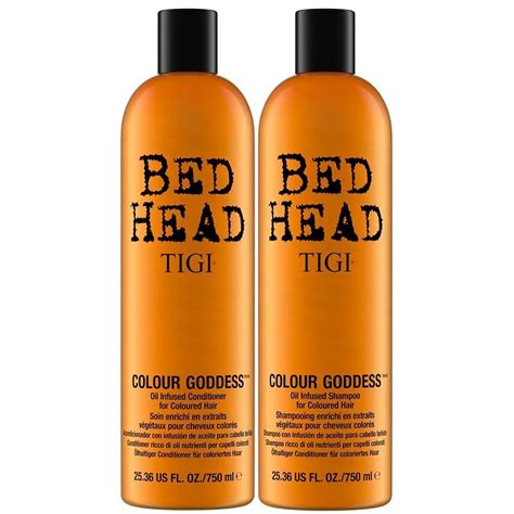 Buy Tigi Bed Head Colour Goddess Oil Infused Shampoo Conditioner X
