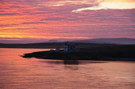 Sunset Orkney Arriving At The Orkney Isles At Sunset From Flickr