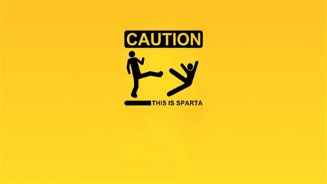 41 Caution This Is Sparta Wallpaper On Wallpapersafari