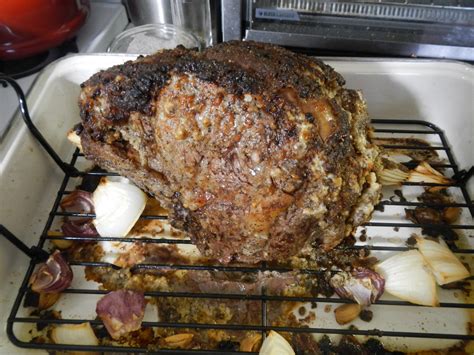 The reason i decided to serve christmas prime rib dinner in courses, is to get my guests to slow down and enjoy the food and company of. Liz's Livelihood: Horseradish and Garlic Crusted Prime Rib