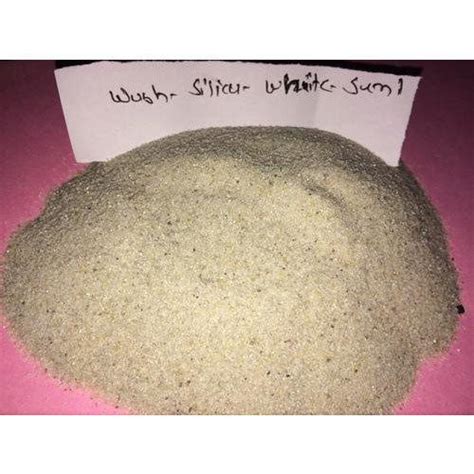 Aquarium Washed White Silica Sand At Rs 28kg White Silica Sand In