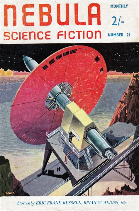Nebula Science Fiction No21 May 1957 Cover Art James Stark Science