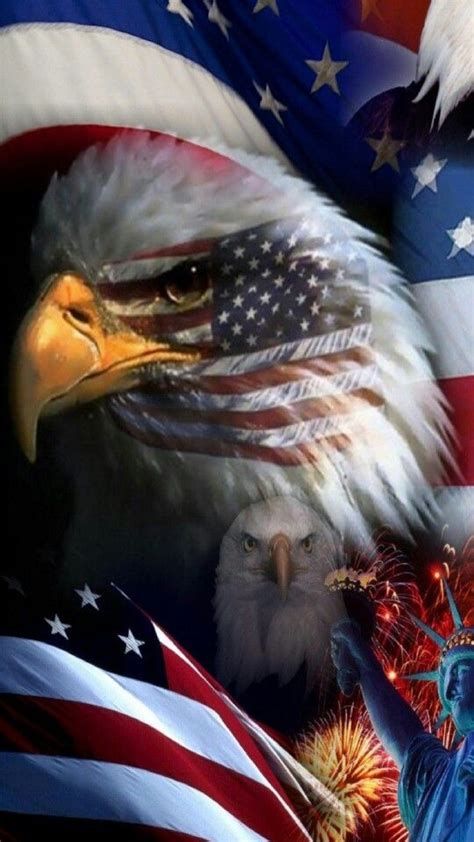 This Shows Some Pride American Flag Wallpaper Eagle Wallpaper