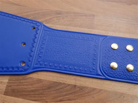 Blue Universal Adult Sized Replica Belt Releather Send Out Strap Pmbelts