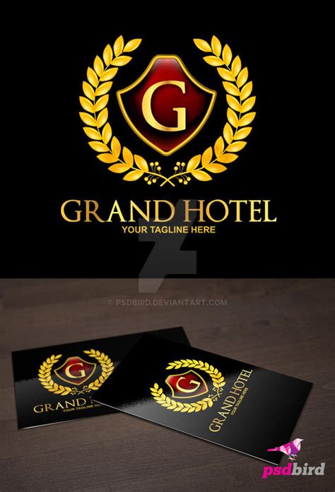 Free Grand Hotel Logo Template By Psdbird On Deviantart