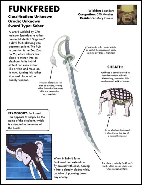 The One Piece Sword Encyclopedia A Complete Collection Of Every Sword