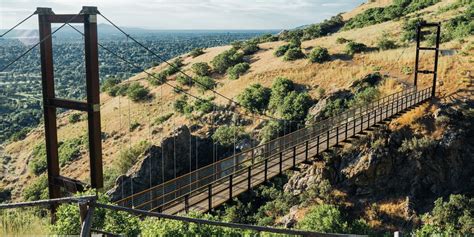 Bear Canyon Suspension Bridge Trailhead Utah Travel Guide