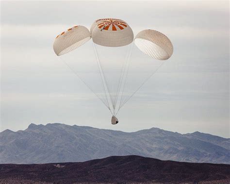 Revamped Spacex Crew Dragon Parachute Aces 10th Test In A Row Photo
