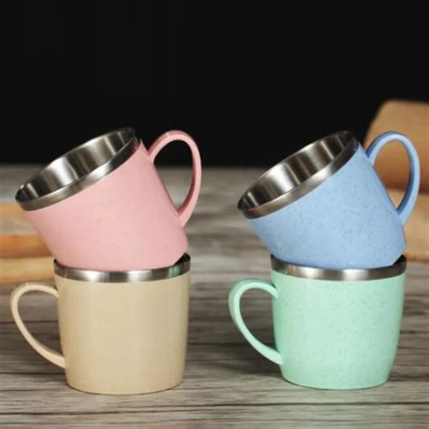 Mini 304 Stainless Steel Mug Cup Children Cups Coffee Tea Mugs 220ml