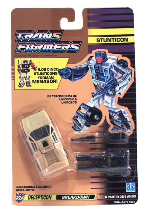 Tierra De Figuras 1986 Hasbro Transformers G1 Stunticons Menasor
