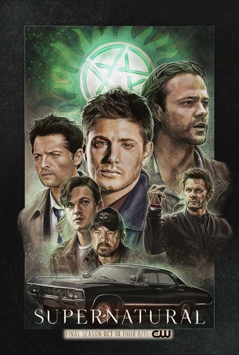 Artstation Supernatural The Final Season Poster