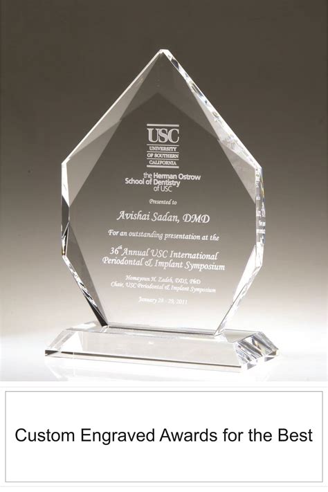 Engraved Crystal Awards Glass Awards Glass Painting Designs