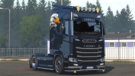 Changeable Metalic Skin For Scania S Hight Ets2 Mods Euro Truck