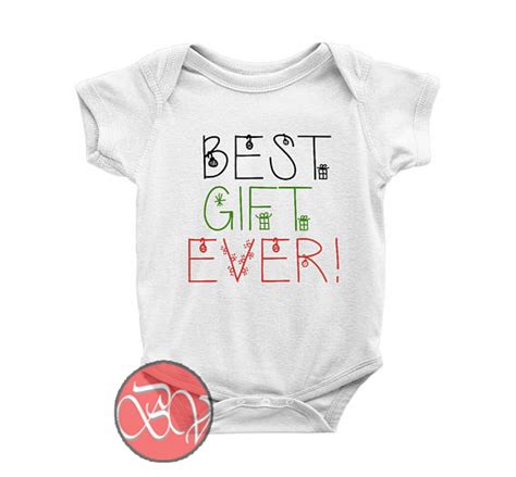 Find the perfect baby gift whether it's for your little one or not with this guide. Best Gift Ever Baby Onesie | Cool Baby Onesie Designs